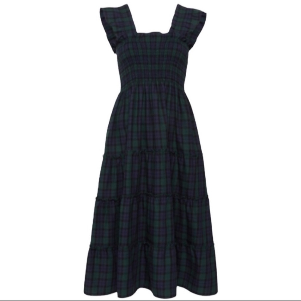 ISO Hill House Black Watch Tartan Dress